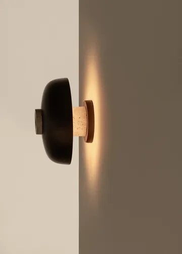 Reverse vägglampa fast installation - Bronzed aluminium - Audo Copenhagen