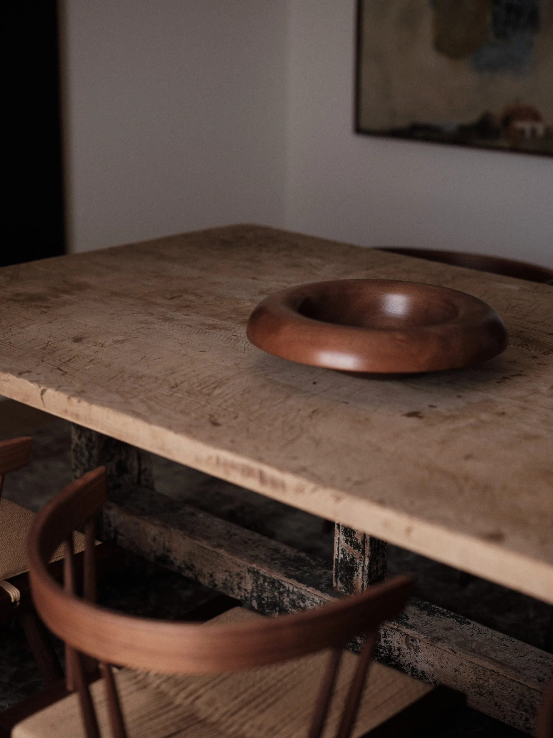 Rond skål Ø42 cm, Bokträ Audo Copenhagen