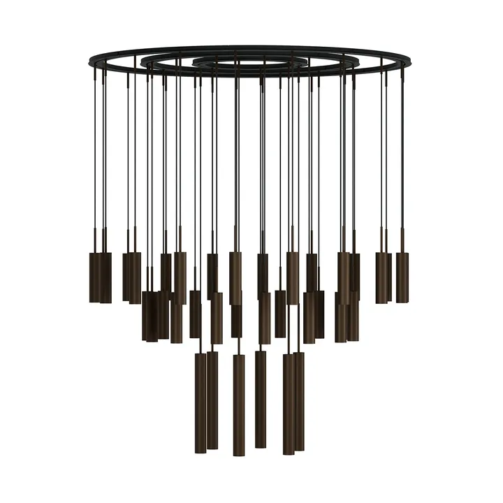 Tubulaire takkrona 38 - Anodized bronzed - Audo Copenhagen