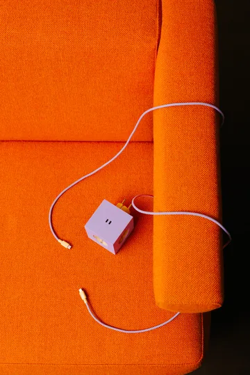 AVOLT x Bauhaus-Archiv Cable 1 USB C till USB C - Lavender Glow - Avolt