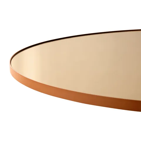 Circum spegel small Ø70 cm, amber AYTM