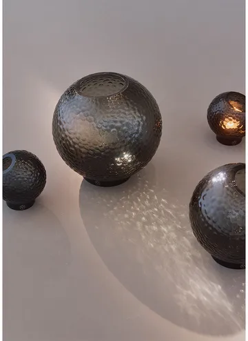 Globe bubbles vas Ø10 cm - Black - AYTM