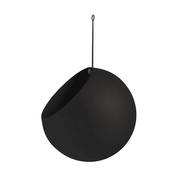 GLOBE hängande kruka Ø21 cm h32 cm - Black - AYTM