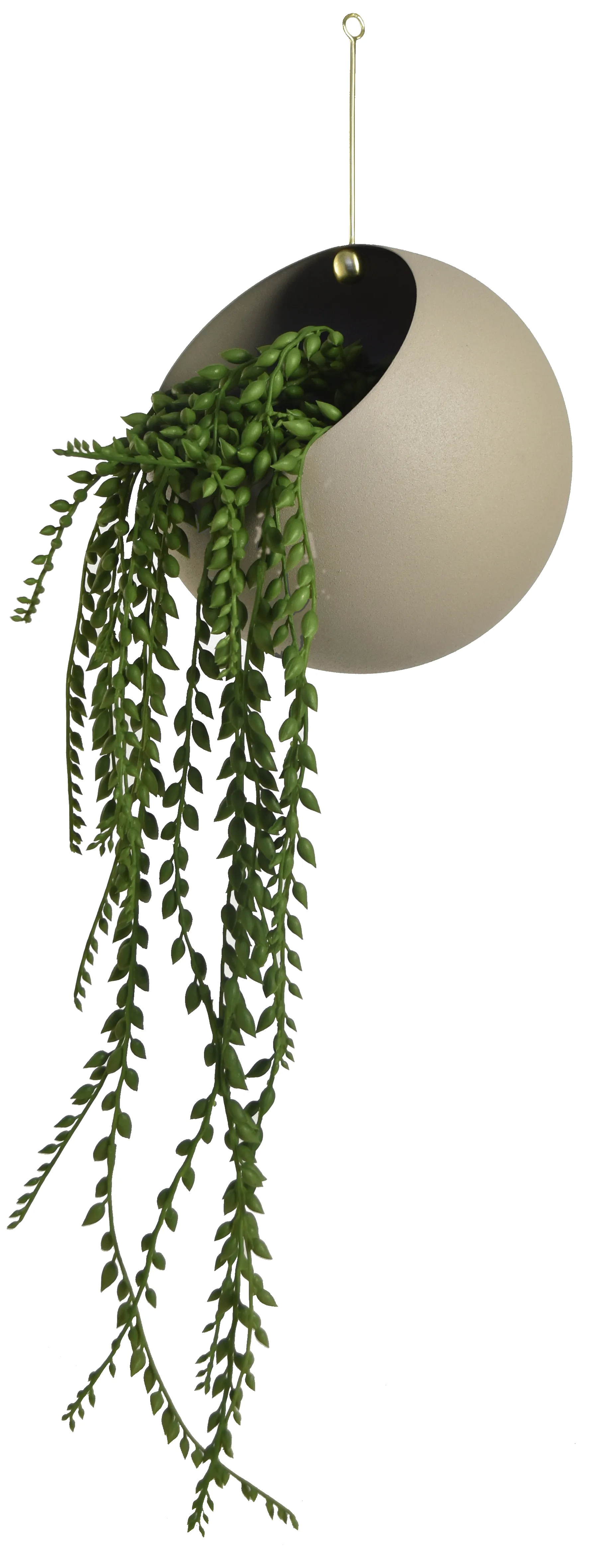 GLOBE hängande kruka Ø21 cm h32 cm, Taupe AYTM