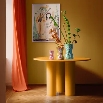 Nina vas - Pink-röd, 16,5 cm - Bjørn Wiinblad