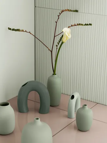 Ceola vas 18,5 cm - Desert Sage - blomus