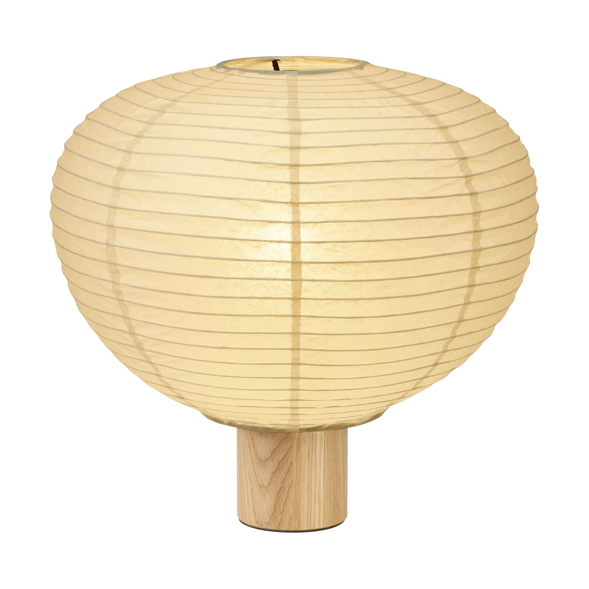 Kami bordslampa, Ek, Ø32 cm blomus