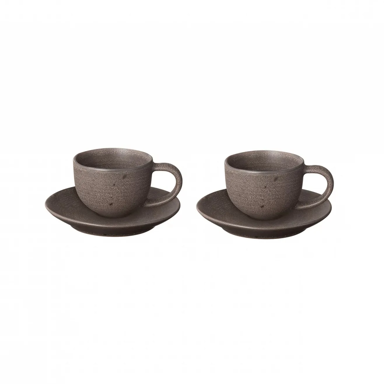 Kumi espressokopp med fat 6 cl 2-pack, Espresso blomus