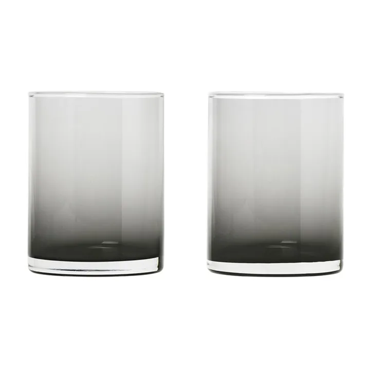 Mera tumblerglas 22 cl 2-pack - Smoke - blomus