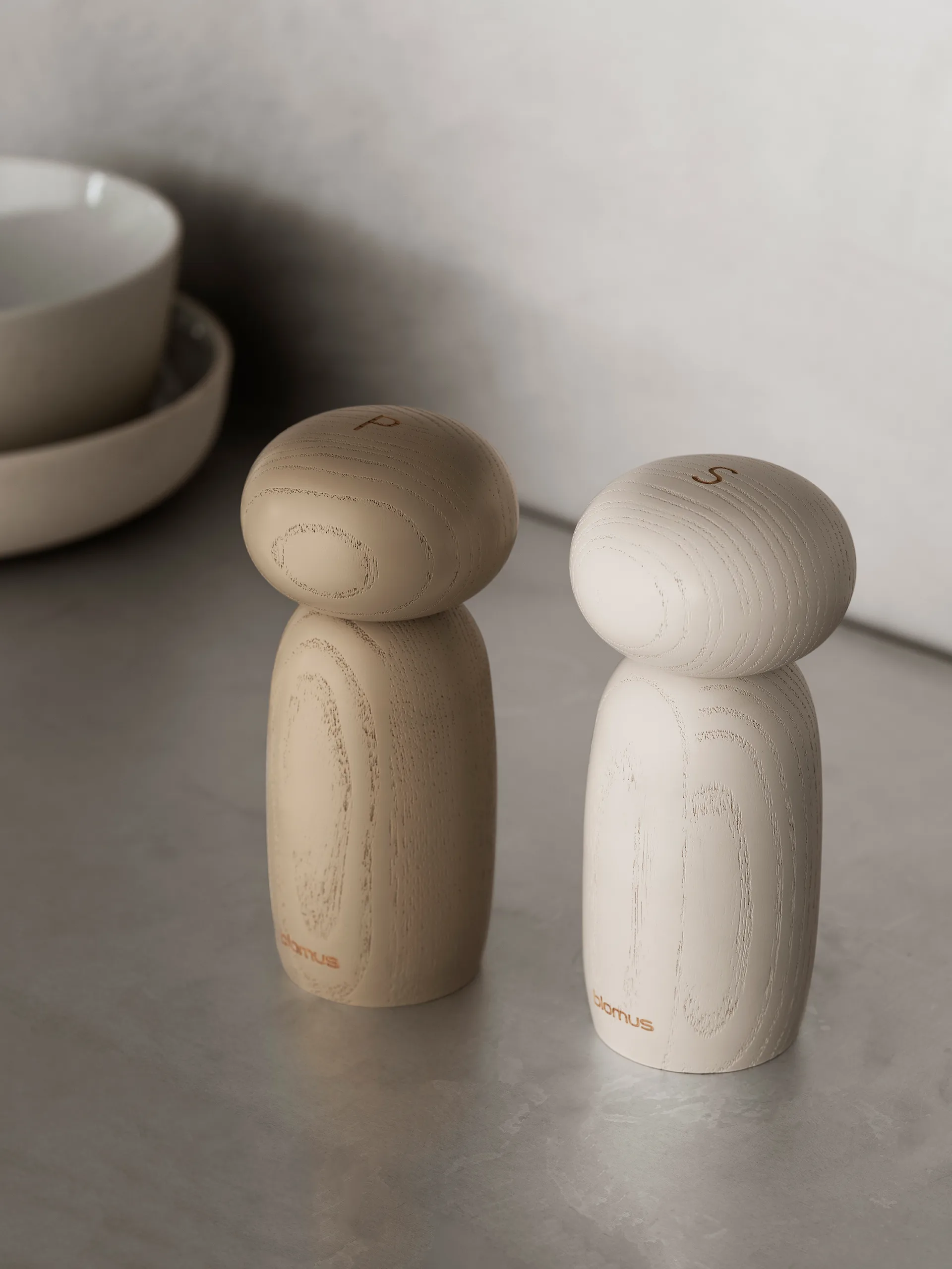 Moli Salt- och pepparkvarsset 13 cm, Moonbeam blomus