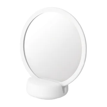 Sono Vanity bordsspegel Ø17 cm - Vit - blomus
