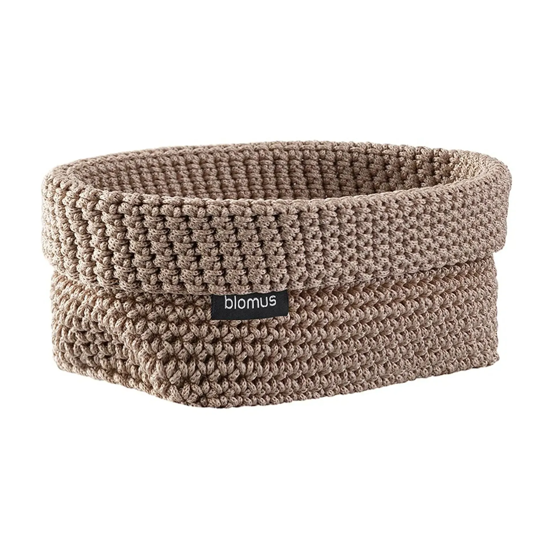 Tela textilkorg L 12x20 cm, Bark blomus