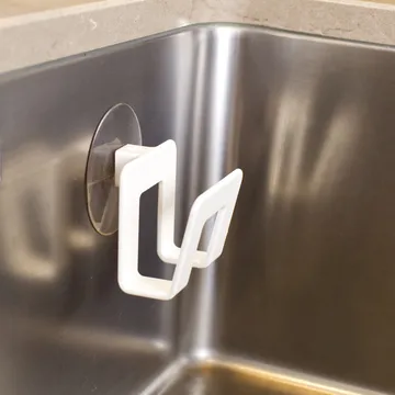 Bosign hållare för disksvamp med sugpropp - Vit - Bosign