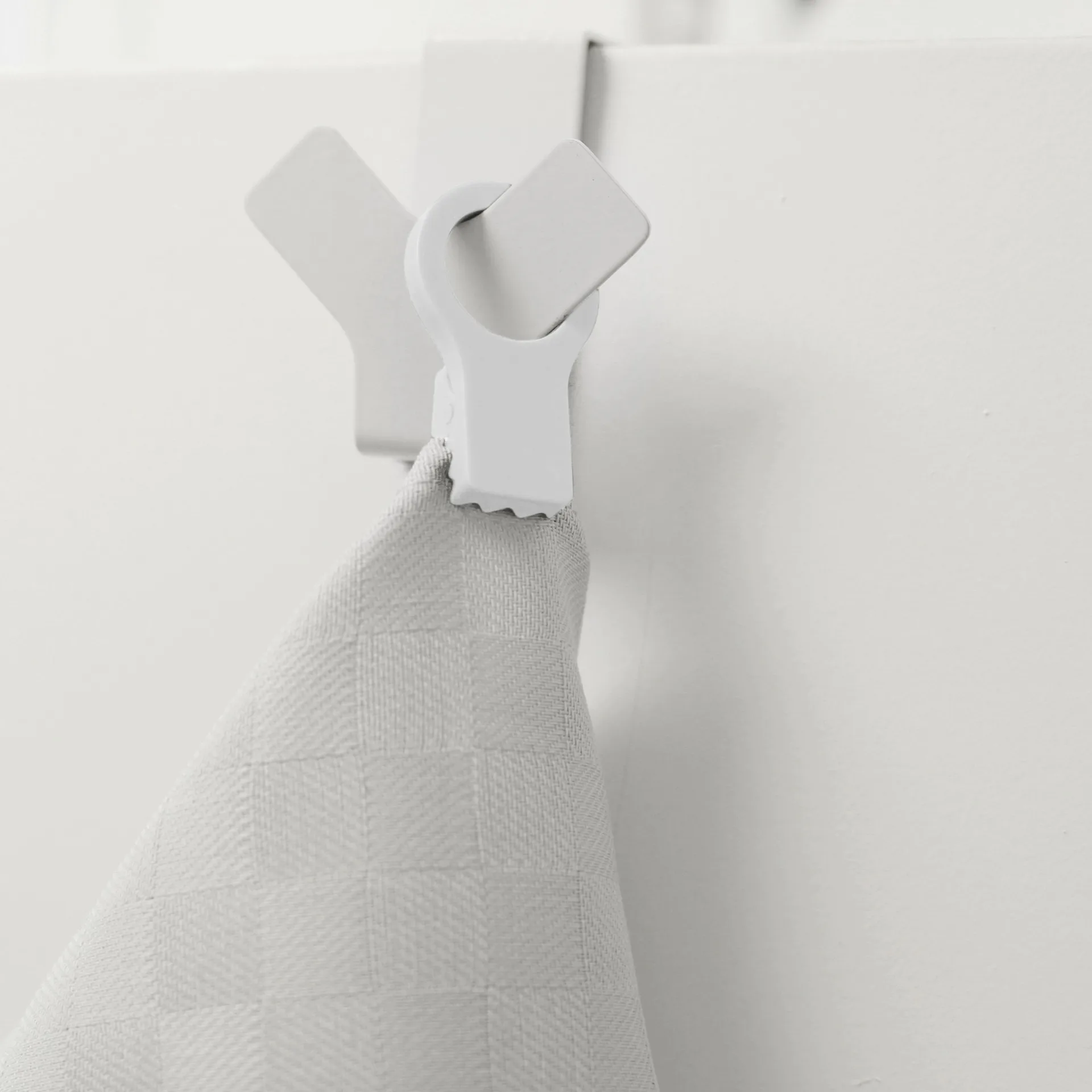 Bosign Loop clips för kökshandduk 2-pack, Vit Bosign