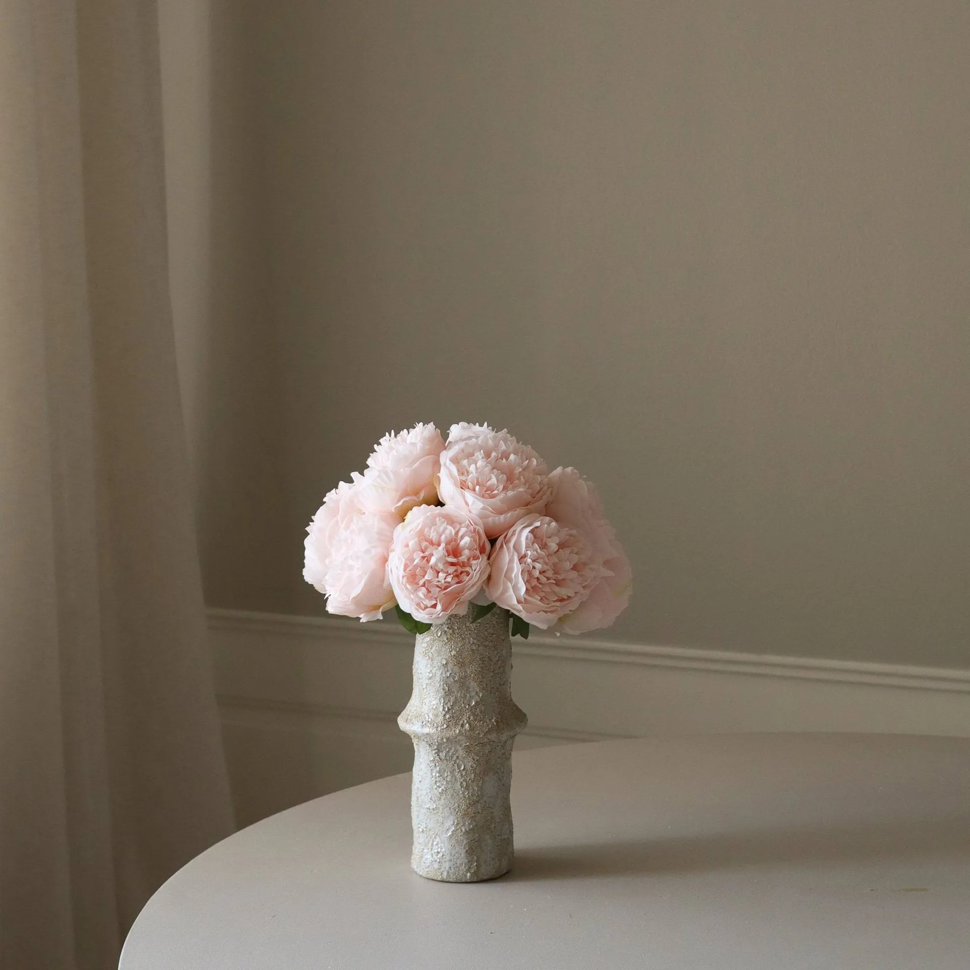 Pioner konstgjord bukett, Mini, ljusrosa 10 ts Botané