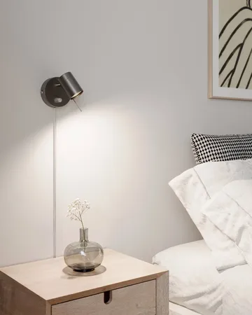 Correct vägglampa - Stålgrå - By Rydéns