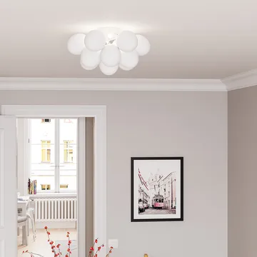 Gross plafond Ø30 cm - Mattvit - By Rydéns