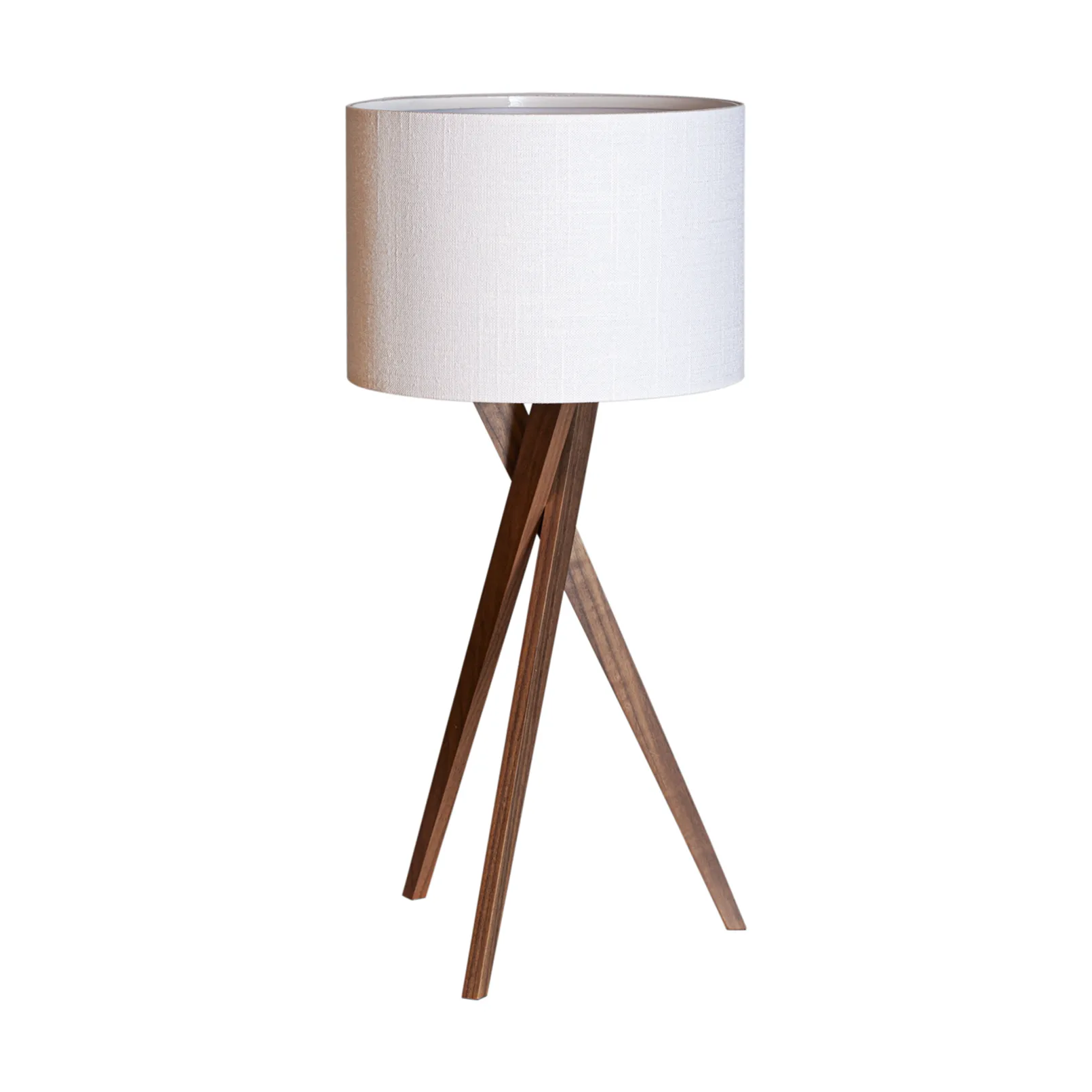 Vega bordslampa 55 cm, Valnöt-vit By Rydéns