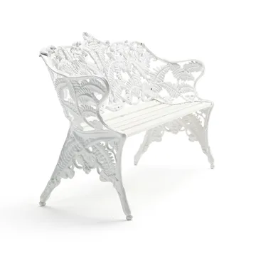 Classic soffa - Vit lack furu, vitt stativ - Byarums bruk
