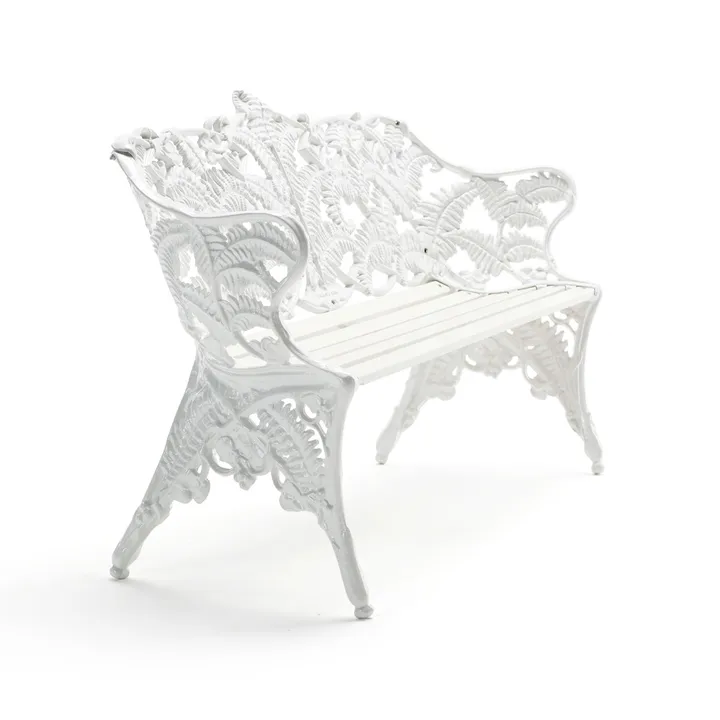 Classic soffa - Vit lack furu, vitt stativ - Byarums bruk