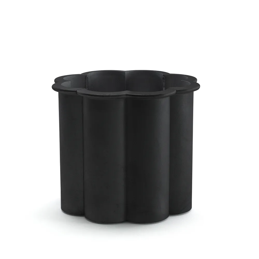Gråsippa kruka, Svart, no. 2 Ø41 cm Byarums bruk