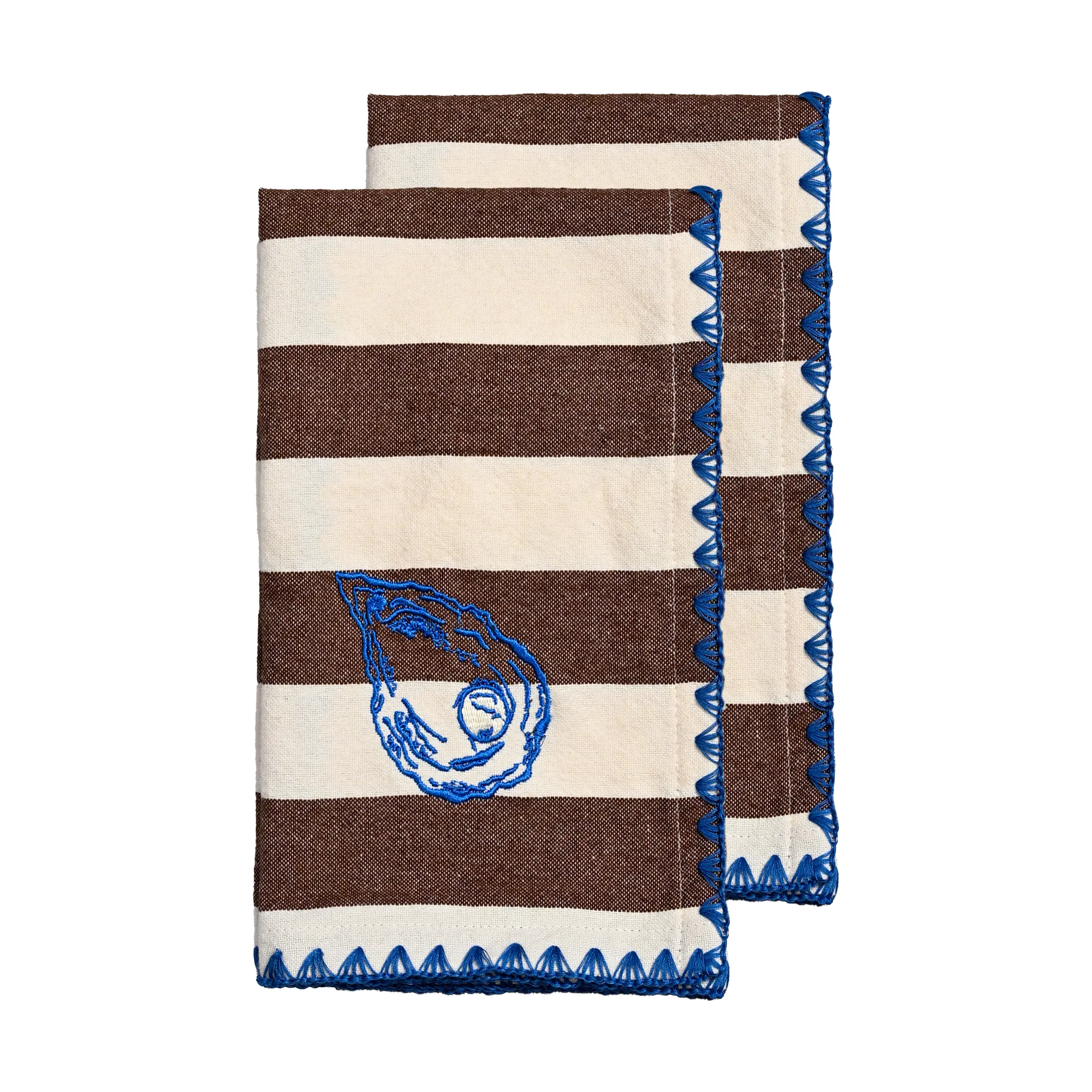 Bubba tygservett 45x45 cm 2-pack, Oyster Byon
