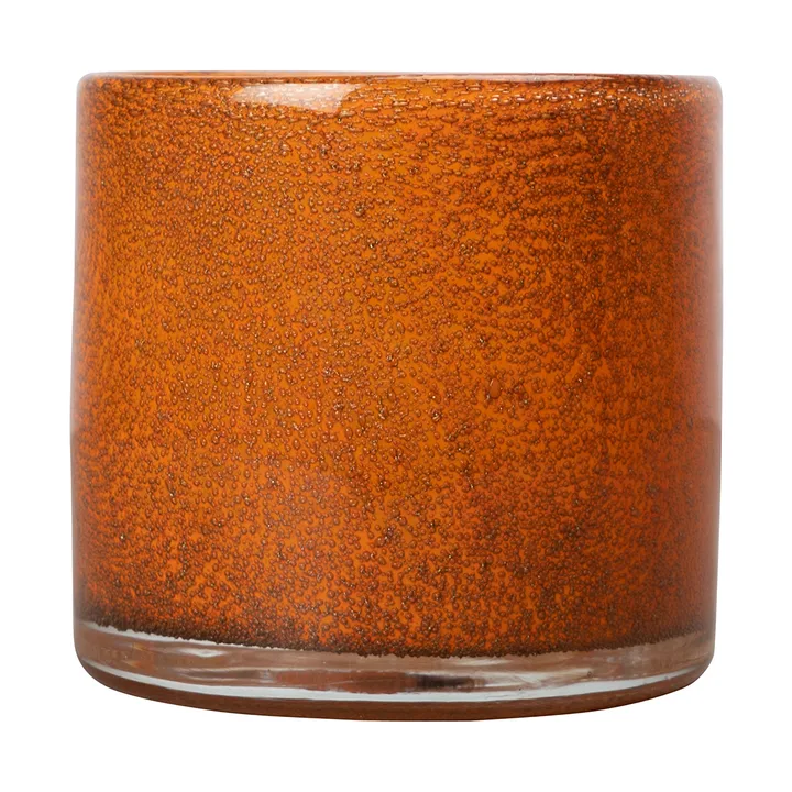 Calore ljuslykta XS Ø10 cm - Orange - Byon