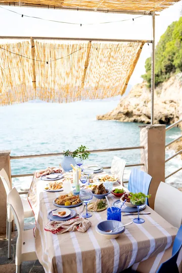 Laranne ljuslykta Ø10 cm - Blå - Byon