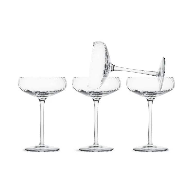 Opacity champagnekupa 30 cl 4-pack, Klar Byon