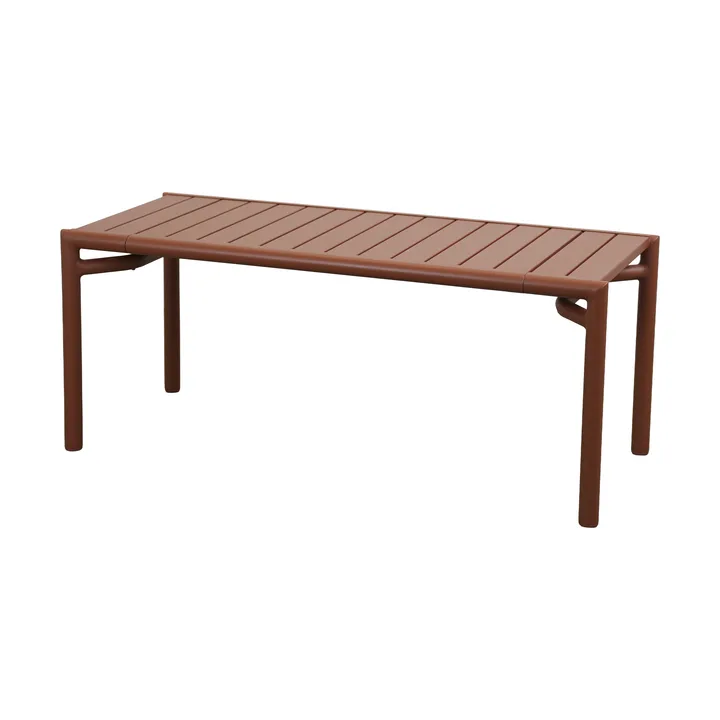 Bliss soffbord/bänk - Desert red, 107x39x44 cm - Cane-line