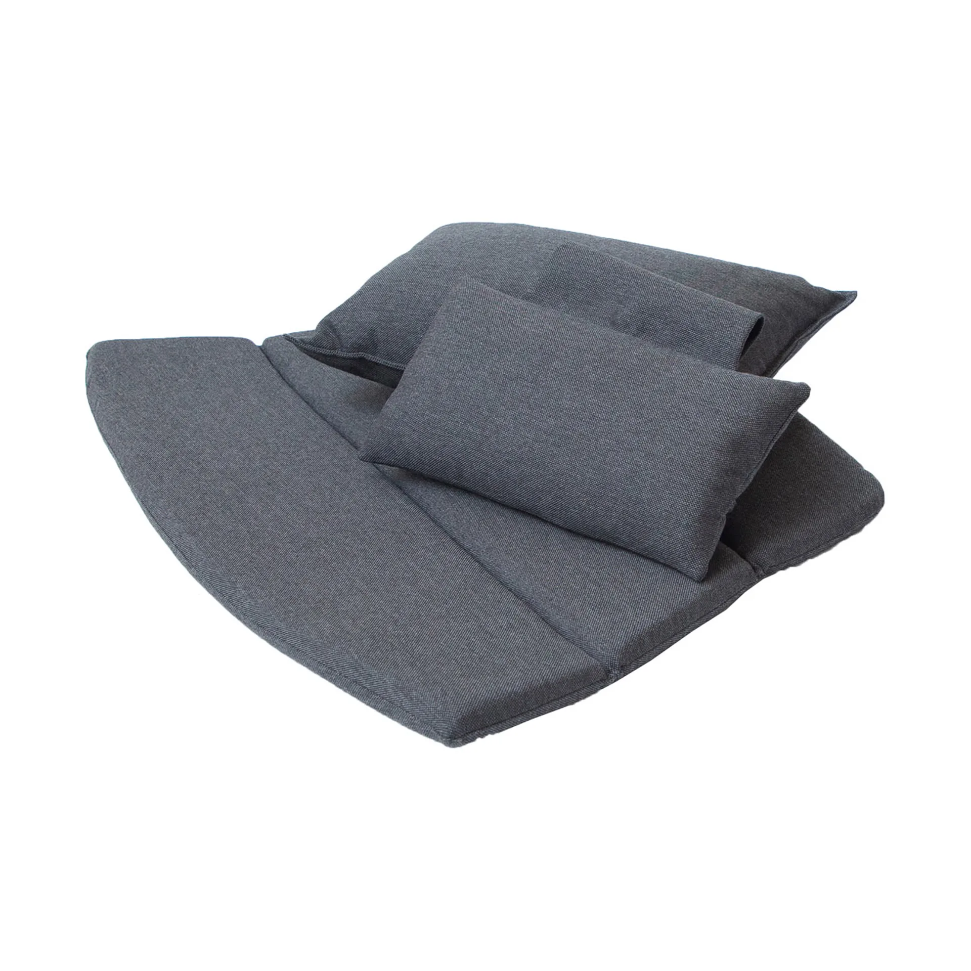 Breeze dynset loungefåtölj hög rygg, Cane-line Natté black Cane-line