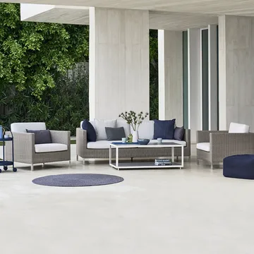 Connect soffa 3-sits - Anthracite - Cane-line