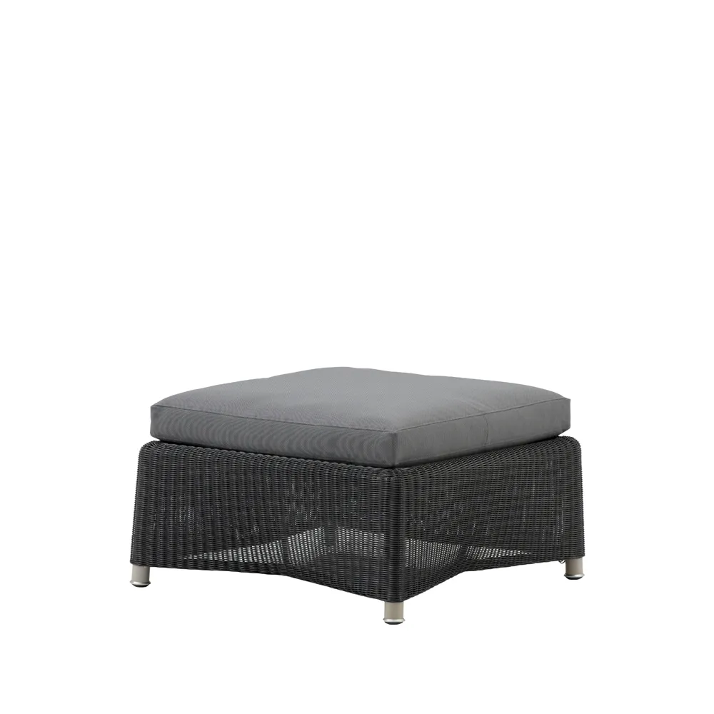 Diamond Fotpall, Cane-Line Natté graphite Cane-line
