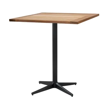 Drop cafébord teak 72x72 cm - Lava grey stativ - Cane-line
