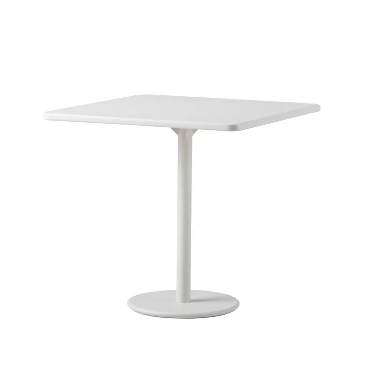 Go cafébord 75x75 cm - White-white - Cane-line