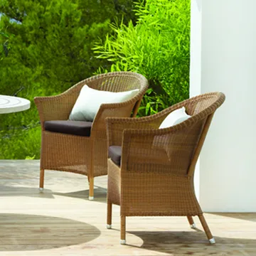 Lansing karmstol weave - Taupe - Cane-line