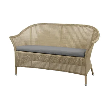 Lansing sittdyna till soffa 2-sits - Cane-line Natté grey - Cane-line