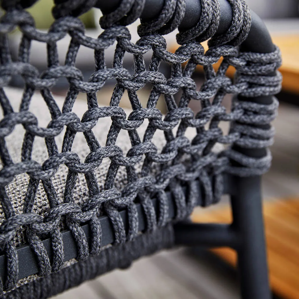 Ocean modulsoffa, Dark grey, enkel Cane-line