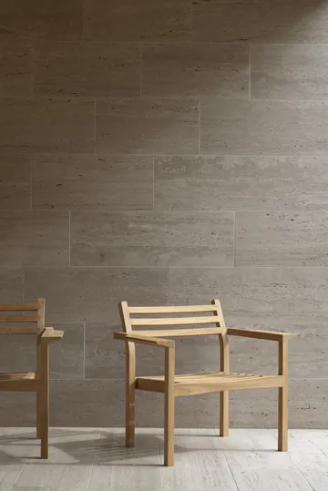 AH601 fåtölj - Obehandlad teak - Carl Hansen & Søn