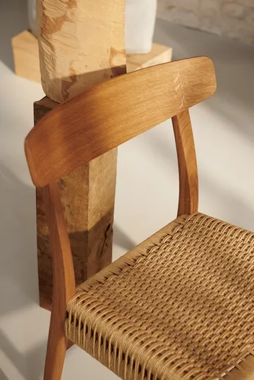 CH23 stol - Oljad ek-naturflätad - Carl Hansen & Søn