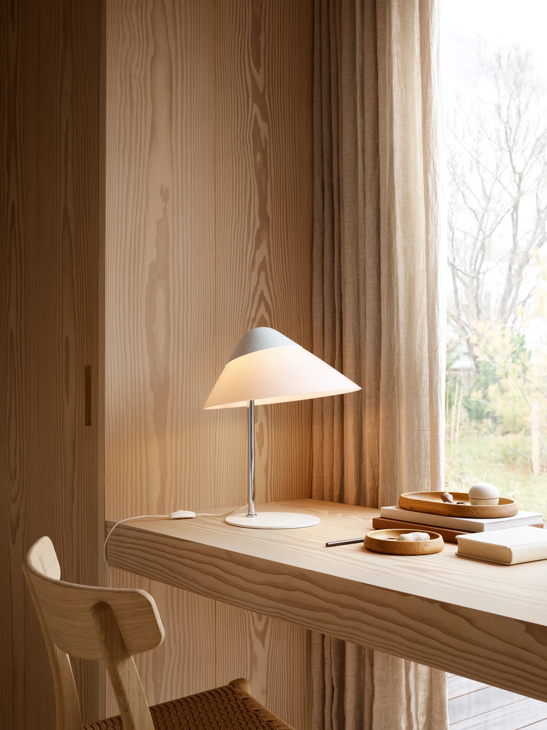 CH23 stol, Såpad ek-naturflätad Carl Hansen & Søn
