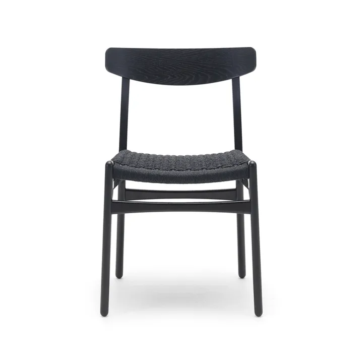 CH23 stol - Svartlackad ek-svart - Carl Hansen & Søn
