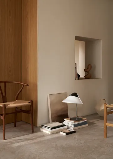 CH24 Y-stol - Oljad valnöt-naturflätad - Carl Hansen & Søn