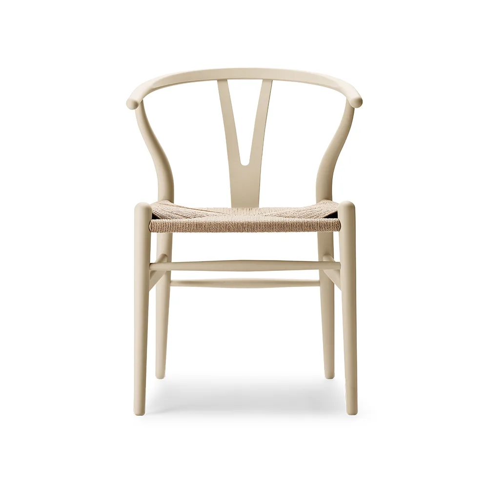CH24 Y-stol Soft Crawford Wegner, Barley-naturflätad Carl Hansen & Søn