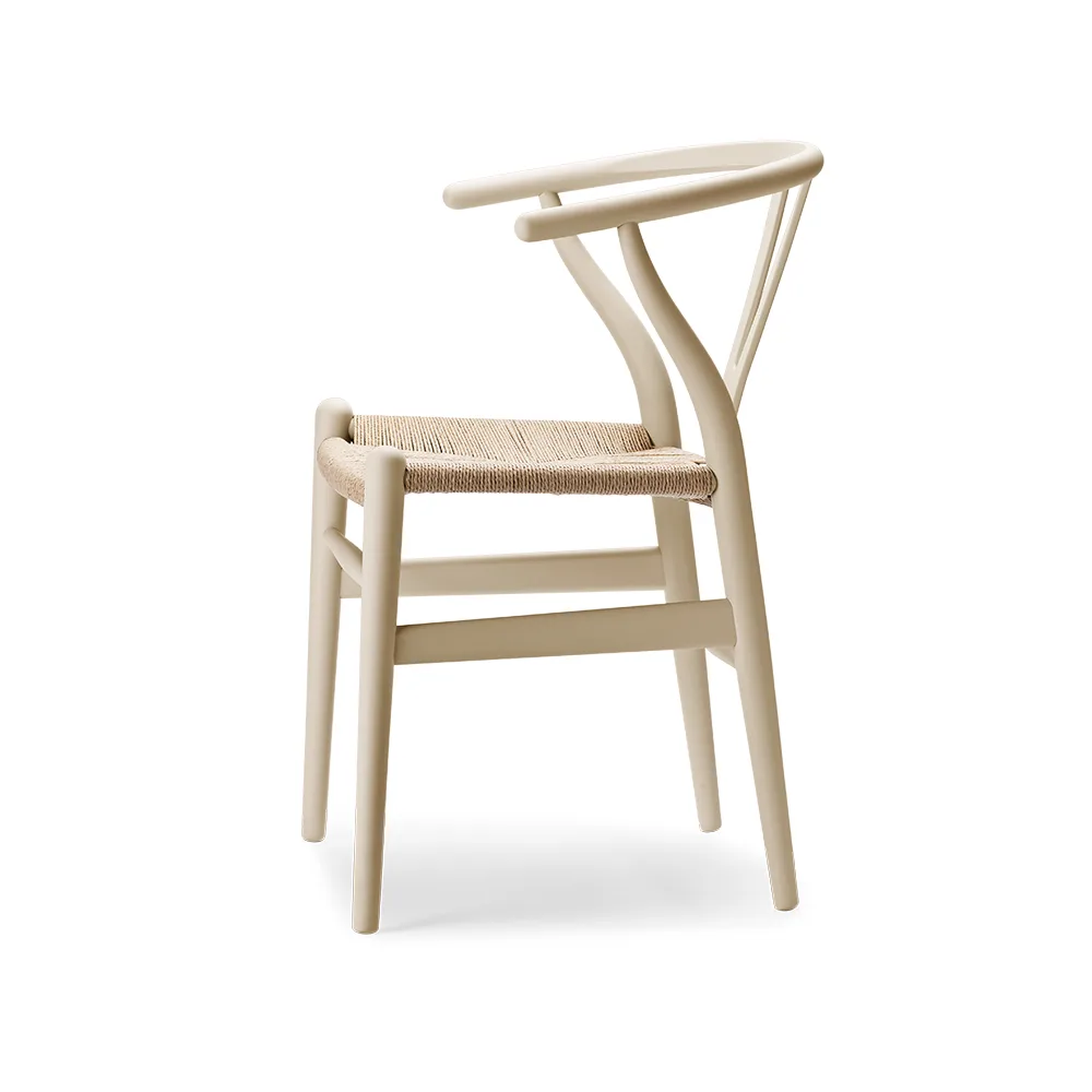 CH24 Y-stol Soft Crawford Wegner, Barley-naturflätad Carl Hansen & Søn