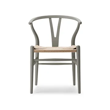 CH24 Y-stol Soft Crawford Wegner - Clay-naturflätad - Carl Hansen & Søn