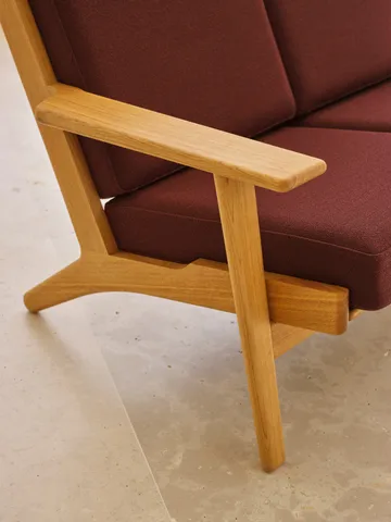 CH292 soffa 2-sits - Vidar 0693-oljad ek - Carl Hansen & Søn