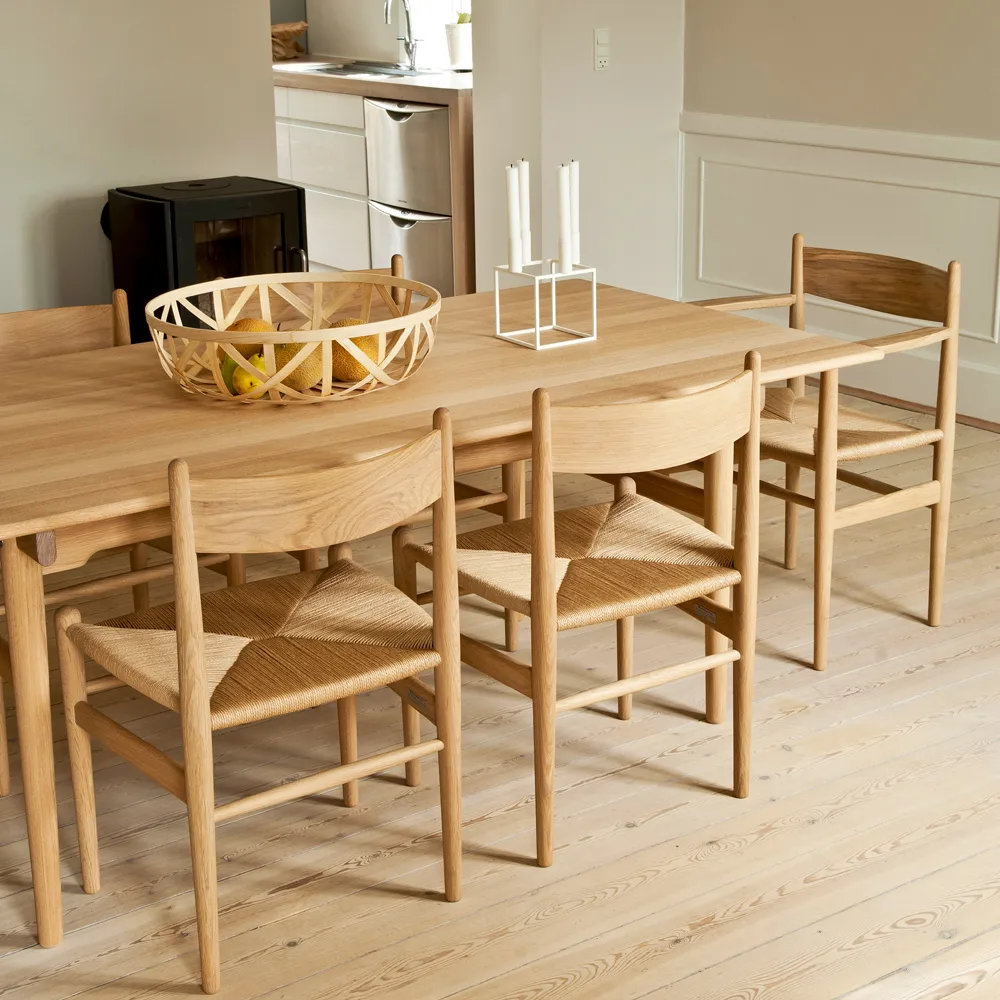 CH327 matbord, Såpad ek 248x95 cm Carl Hansen & Søn
