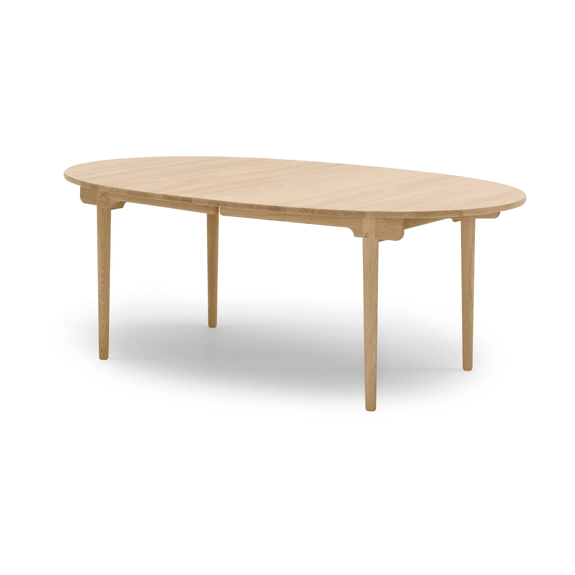 CH338 matbord med plats för 2 ilägg, Oljad ek Carl Hansen & Søn