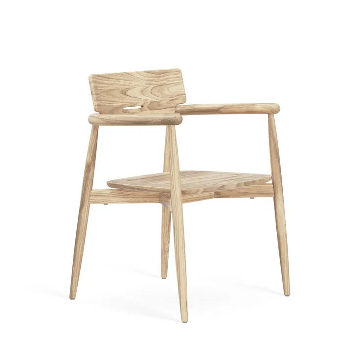 Embrace Outdoor dining chair stol - Teak obehandlad - Carl Hansen & Søn